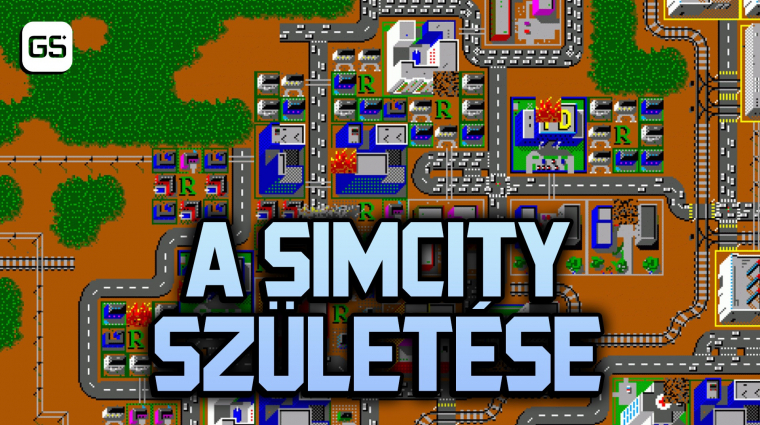 Így született anno az első SimCity bevezetőkép