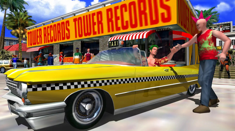 Nagy költségvetésű, teljes értékű játék lesz a következő Crazy Taxi bevezetőkép