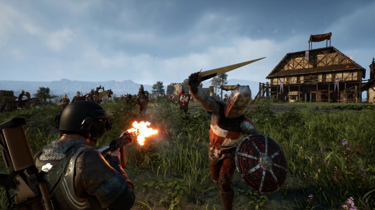Mit szólnál egy játékhoz, amiben gépfegyverrel harcolhatsz középkori lovagok ellen? bevezetőkép