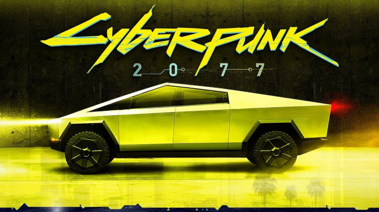 Bár Elon Musk ígéretet tett rá, mégsem játszható a Cyberpunk 2077 a Cybertruckokon bevezetőkép
