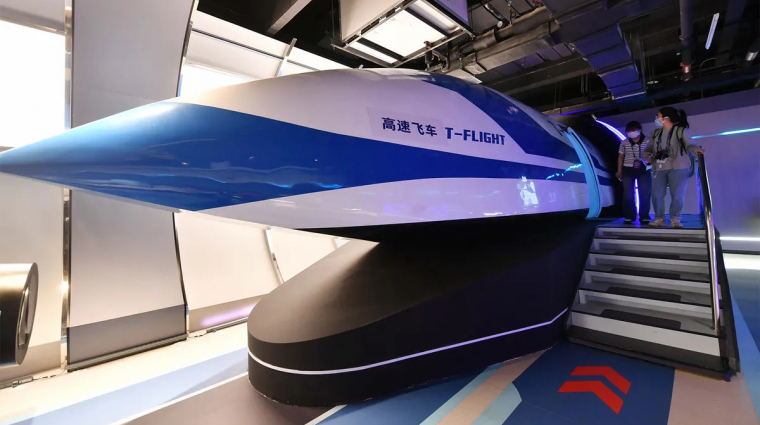 Még a repülőket is legyorsulná ez a futurisztikus kínai vonat kép