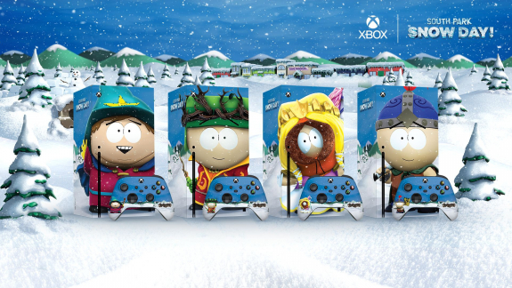 Négy egyedi Xbox készült a South Park Snow Day! megjelenésére, bármelyiket megnyerheted kép