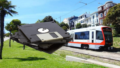 Ketyegő bomba San Francisco floppy lemezekről üzemelő vasúti hálózata