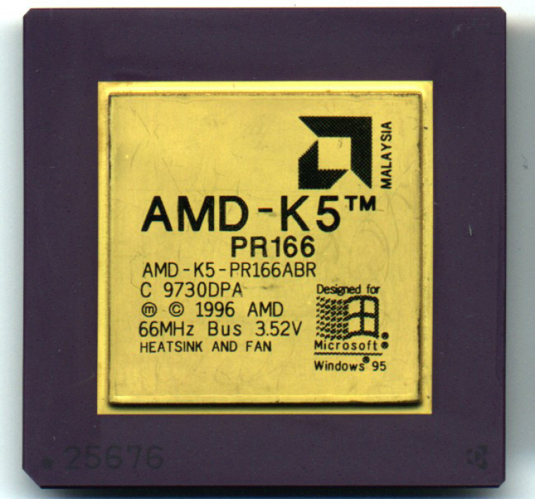 Az első 100%-ban AMD által tervezett és gyártott x86 CPU - a világot nem váltotta meg, de sok érdekes megoldást zsúfoltak benne össze