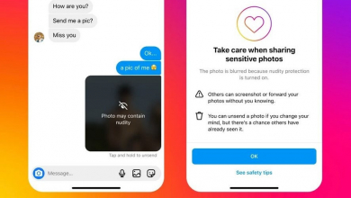 Az Instagram ki fogja takarni a privátban küldött pucér fotókat