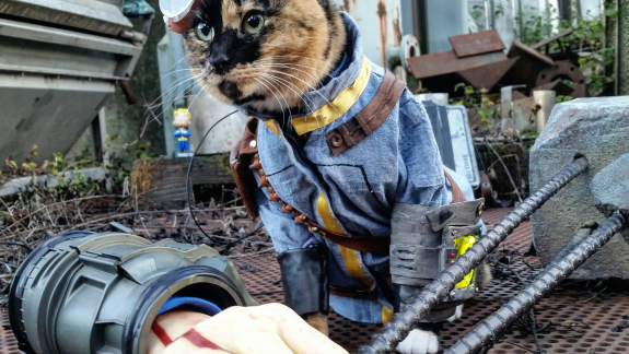 Izgalmas sztori van a Fallout sorozatban felbukkanó cicák mögött kép