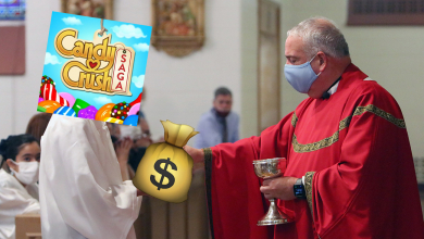 Letartóztatták a papot, aki az egyház pénzét verte el a Candy Crushban és más mobiljátékokban kép
