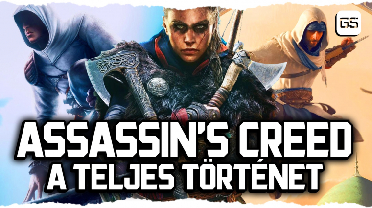Íme a teljes kánon, összefoglaltuk az Assassin's Creed játékok történetét bevezetőkép