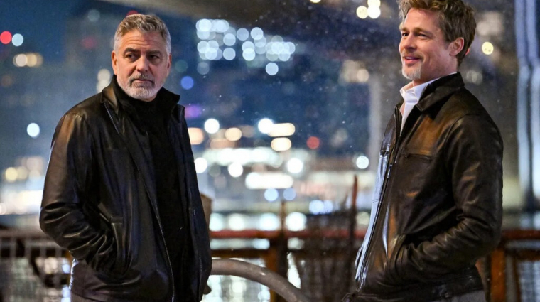 Brad Pitt és George Clooney stílusosan akcióznak együtt, íme a Wolfs trailere bevezetőkép