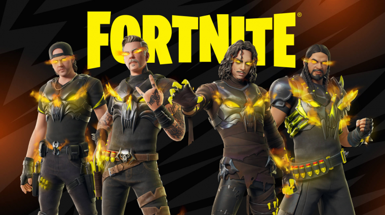 Bekerül a Metallica a Fortnite-ba, reméljük, lesz, aki értékeli bevezetőkép