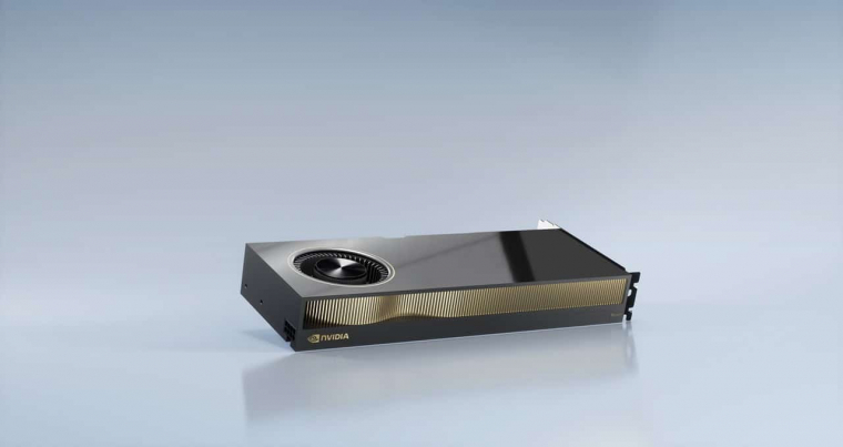 Nvidia RTX A6000 GPU, ebből használnak 150-et
