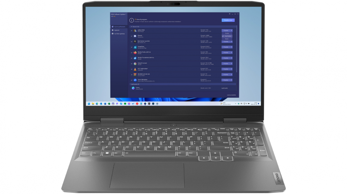 IObit Software Updater 7 Pro teszt – így teheted biztonságosabbá Windowsodat egyszerűen kép
