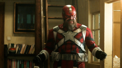 David Harbour, a Thunderbolts sztárja az új jelmezében csinált bolondot magából kép