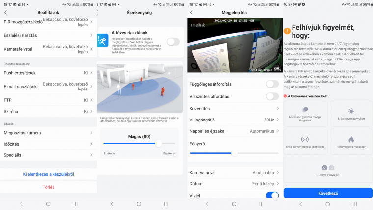 Az app felhasználóbarát, de néhány félrefordításra fel kell készülnöd