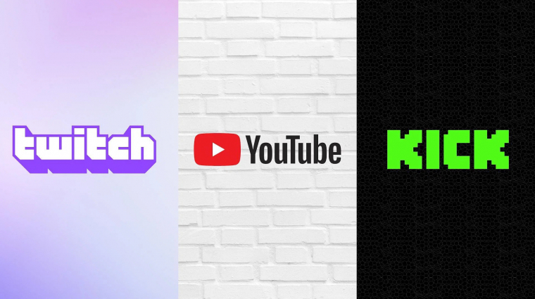 Lejtmenetben a Twitch, miközben a Kick és a YouTube egyre nagyobb népszerűségnek örvend kép