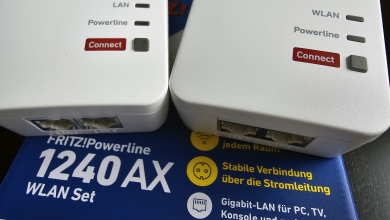 AVM Fritz!Powerline 1240AX teszt – amikor a konnektorból jön az internet