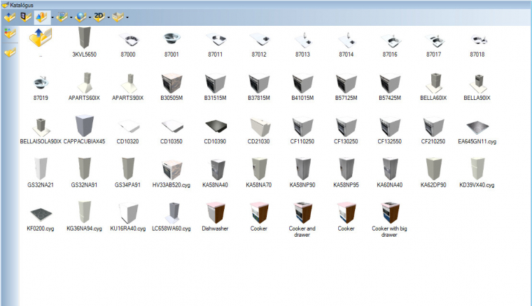 Rengeteg objektum és berendezési tárgy közül válogathatsz