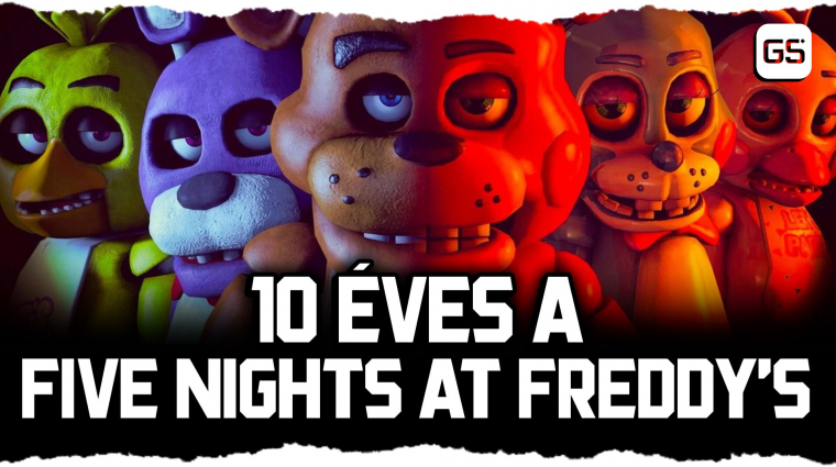 Indie horrorjátékból sikeres film - ilyen volt a Five Nights at Freddy's első 10 éve bevezetőkép