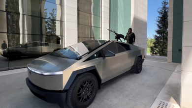 A Tesla Cybertruck egyik modellje alól kieshetnek a kerekek kép