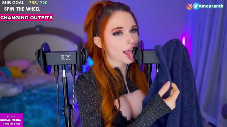 A YouTube hirtelen lelőtte Amouranth ASMR csatornáját, mert szexuális tartalomnak ítélte az ottani videókat bevezetőkép