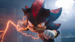 A Sonic, a sündisznó 3 előzetesében Shadow fél kézzel lenyomja az egész bandát kép