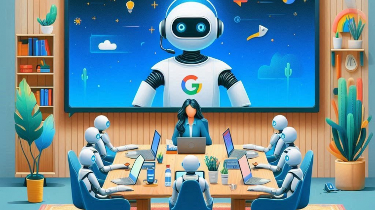 Kiakadtak a dolgozók: mesterséges intelligenciával moderálja a meetingeket a Google kép