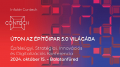 ConTech Konferencia - Digitális átállás az egyik leginkább fizikai iparágban kép