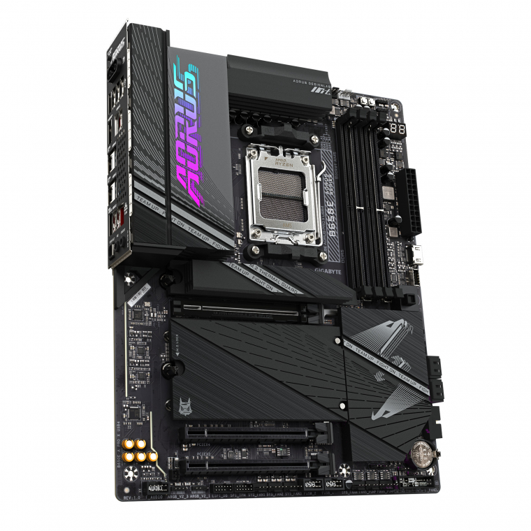 Kell-e X670-es csúcslap az új Ryzenekhez? Nem kell. A Gigabyte felfrissített B650E lapja mindent tud, amire szükséged lehet az elkövetkezendő években. A WiFi 7-et egy MediaTek lapka biztosítja, míg az ASMediának köszönhetően maximális sebességen üzemelhetnek az USB 4-es eszközök
