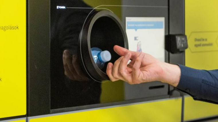 Limitet vezetett be a visszaváltó automatáknál a MOHU kép