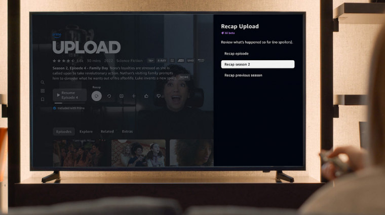 AI-generálta összefoglalókkal bővül az Amazon Prime Video kép
