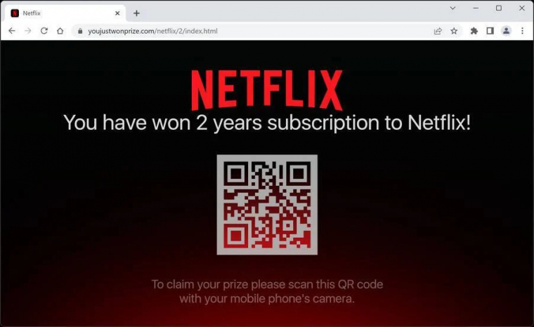 2 év Netflix-előfizetés ingyen? Sajnos ez elég ahhoz, hogy sokan kattintsanak, vagy előkapják mobilukat QR-kódokat scannelgetni
