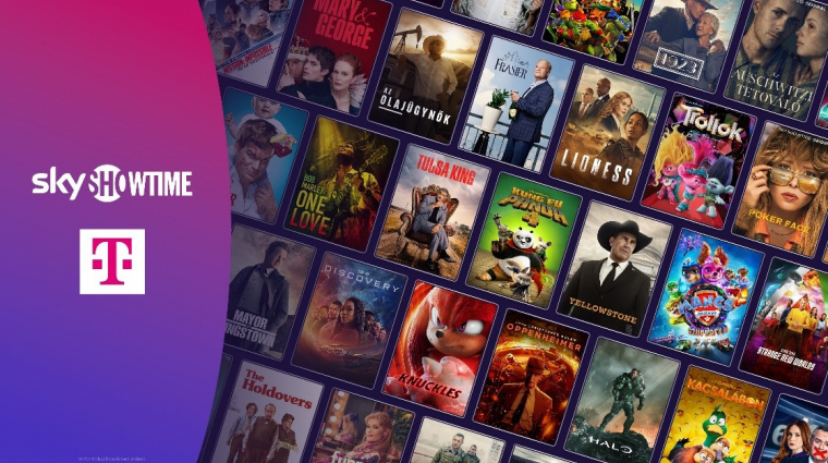 Összeáll a Magyar Telekom és  SkyShowtime, a streaming mellett lineáris csatornák is indulnak kép