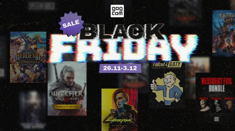 Black Friday akciókkal vár a GOG kedvezményes kínálata bevezetőkép