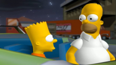 Három The Simpsons: Hit and Run folytatás is tervben volt, egyik sem készült el kép