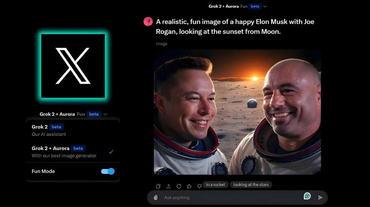 Nem ismer határokat Elon Musk legújabb AI-képgenerátora, el is tüntették gyorsan kép