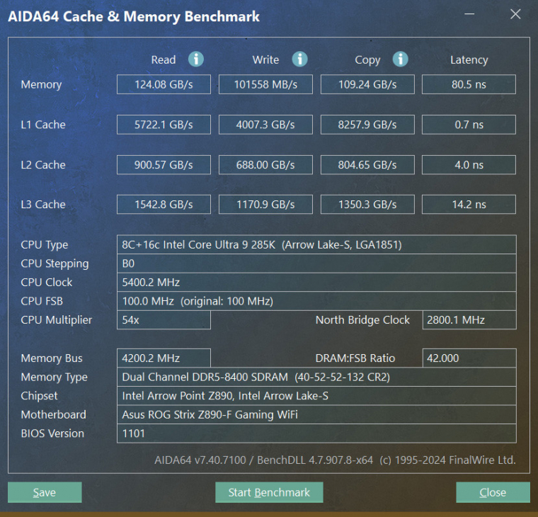XMP Tweaked BIOS-opcióval vagy manuális finomhangolással még jobb eredmények csikarhatók ki a Kingston CUDIMM-jeiből