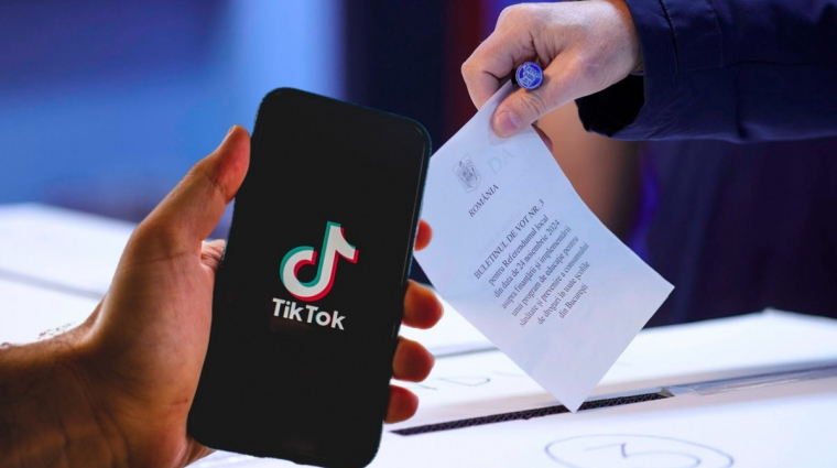 Vizsgálat indul a TikTok ellen, amiért beavatkozott a romániai választásokba kép