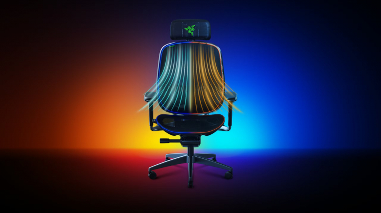 A Razer új gamerszéke igény szerint felmelegít vagy lehűt minket kép