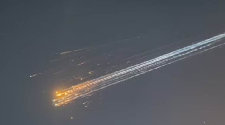 Űrtörmelék hullott az égből a SpaceX kudarcba fulladt tesztrepülése után kép