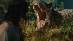 Magyar szinkronnal is odakarmolnak a Jurassic World: Újjászületés dinoszauruszai - betrappolt a trailer kép