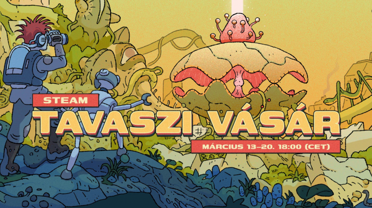 A Steam tavaszi vásárát imádni való trailer vezeti fel bevezetőkép