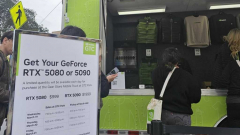 Food truckból árulja az RTX 50-es kártyákat az NVIDIA a GTC-n kép