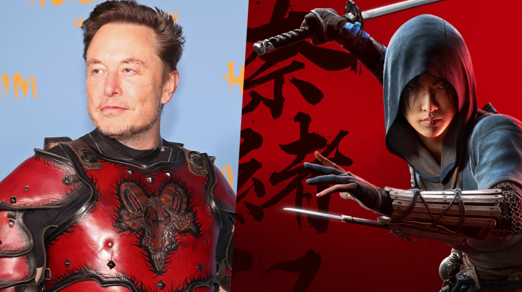 Elon Muskot csúnyán beégette a hivatalos Assassin's Creed X-profil bevezetőkép