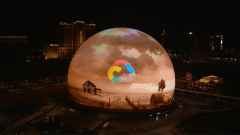 A Google mesterséges intelligenciája kelti életre az Óz, a csodák csodáját Las Vegas óriási LED-gömbjén kép