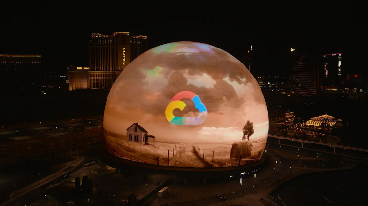 A Google mesterséges intelligenciája kelti életre az Óz, a csodák csodáját Las Vegas óriási LED-gömbjén kép