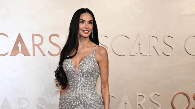 Demi Moore nem volt csalódott, amiért nem ő nyerte az Oscar-szobrot, sőt bevezetőkép
