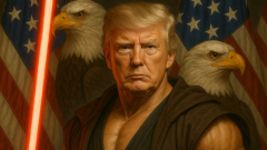 A Fehér Ház véletlenül sithet csinált Donald Trumpból kép