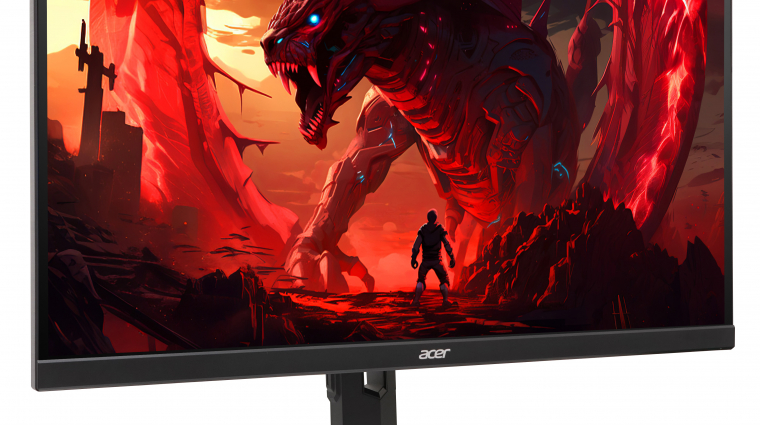 Két új gamer monitort villantott az Acer, az egyik 600HZ-es kép