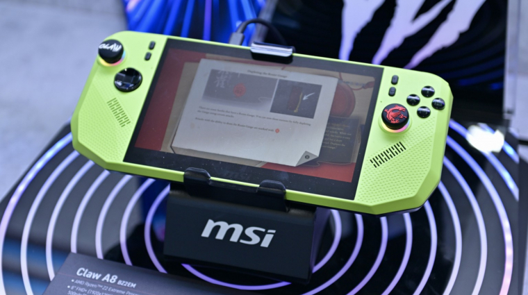 Az MSI új kézi konzoljának az Intel örül a legkevésbé kép