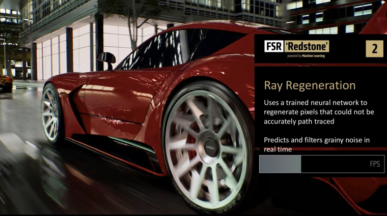 AMD FSR 4 és a „Redstone” projekt: mesterséges intelligenciával a szebb játékélményért kép